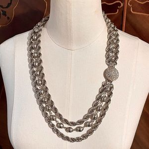 Vintage Multi Strand Necklace